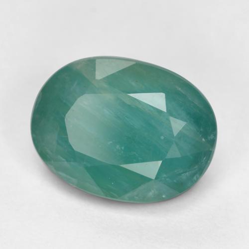 Grandidiérite Vert bleuâtre naturelle Coupe ovale, 2.10 ct, SI