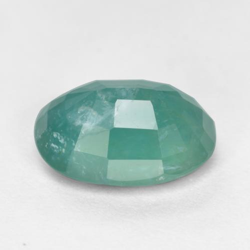 Grandidiérite Vert bleuâtre naturelle Coupe ovale, 2.10 ct, SI