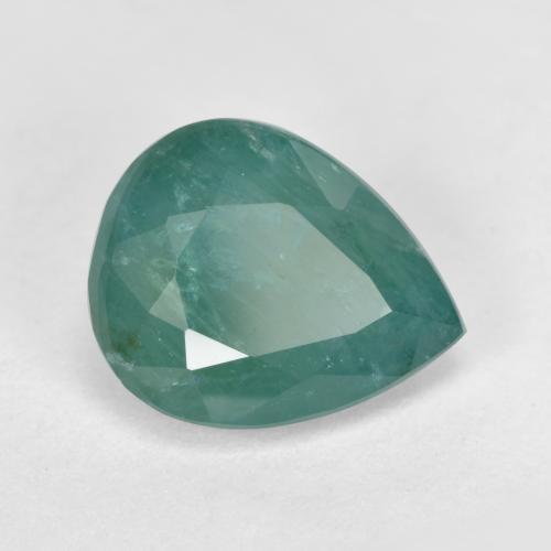 Grandidiérite Bleu verdâtre naturelle En forme de poire, 2.28 ct, SI