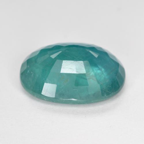 Grandidiérite Bleu vert naturelle Coupe ovale, 4.19 ct, SI-I1