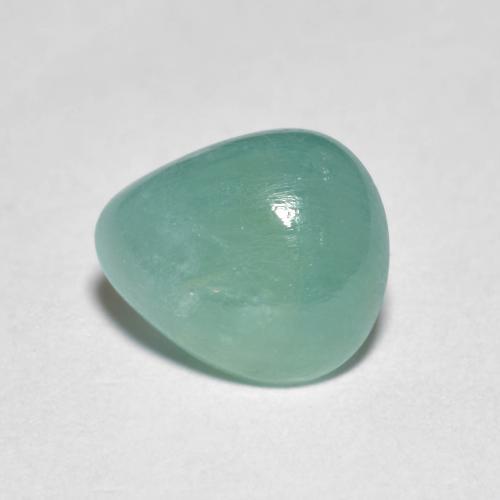 Grandidiérite Vert bleu clair naturelle En forme de poire, 2.09 ct, Translucide