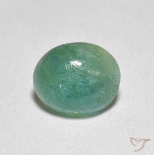 1.40ct Naturel Vert bleuâtre Grandidiérite, ovale, Translucide