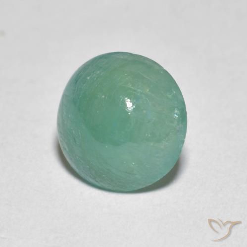 Grandidiérite Ton vert et bleu naturelle Tour, 1.64 ct, Translucide