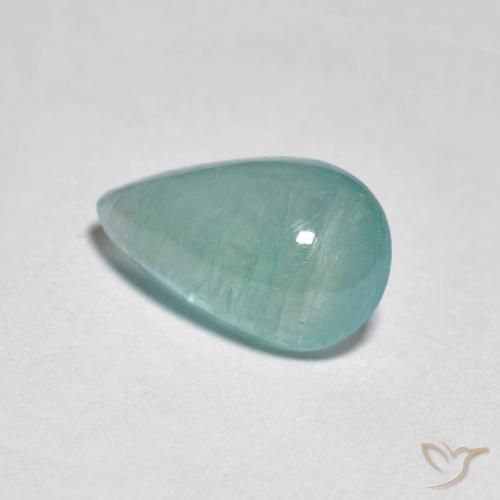 Grandidiérite Bleu électrique naturelle En forme de poire, 1.83 ct, Translucide