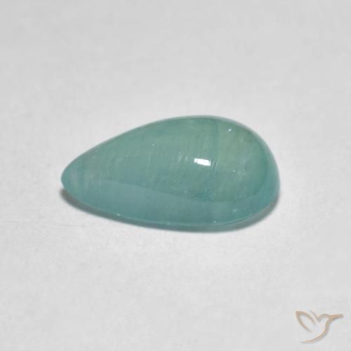 Grandidiérite Bleu électrique naturelle En forme de poire, 1.83 ct, Translucide