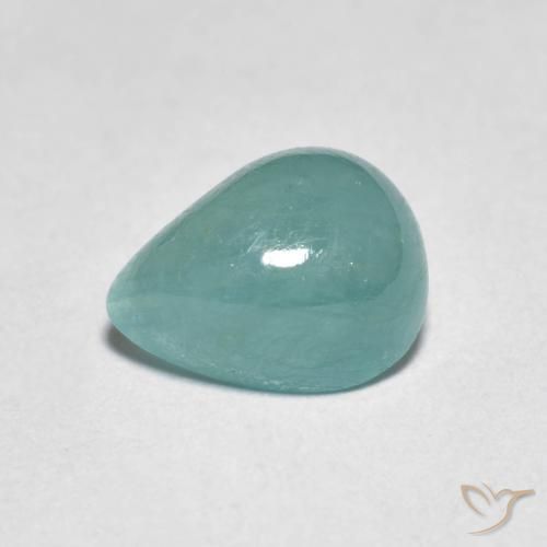 1.94ct Naturel Vert bleu Grandidierite, En forme de poire, Translucide