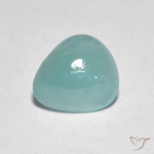0.89ct Naturel Bleu électrique Grandidiérite, En forme de poire, Translucide
