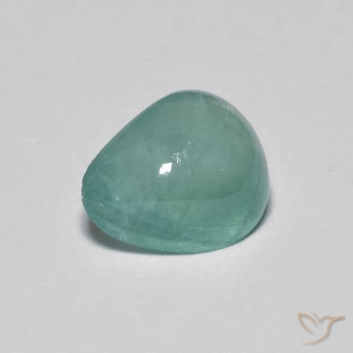 0.99ct Naturel Bleu verdâtre Grandidiérite, En forme de poire, Translucide