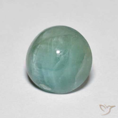 Grandidiérite Vert bleu très clair naturelle Tour, 2.68 ct, Translucide