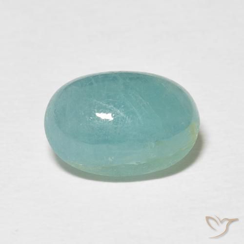 2.75ct Naturel Turquoise Grandidiérite, ovale, Translucide