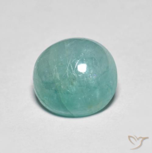 1.61ct Naturel Vert bleu moyen-foncé Grandidierite, ovale, Translucide