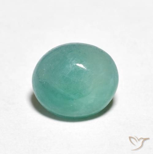 2.13ct Naturel Vert bleu Grandidierite, ovale, Translucide