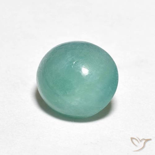 Grandidiérite Vert bleu naturelle ovale, 2.13 ct, Translucide