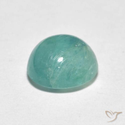 Grandidiérite Vert bleu très clair naturelle Tour, 2.00 ct, Translucide