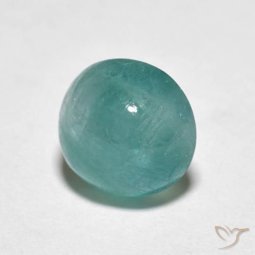 Grandidiérite Bleu verdâtre naturelle Tour, 2.43 ct, Translucide
