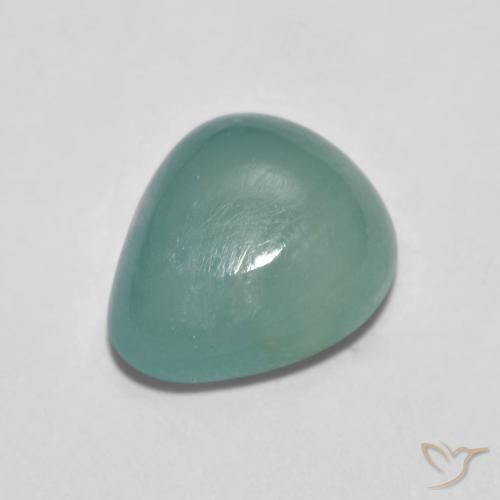 2.09ct Naturel Vert clair bleuâtre Grandidiérite, En forme de poire, Translucide