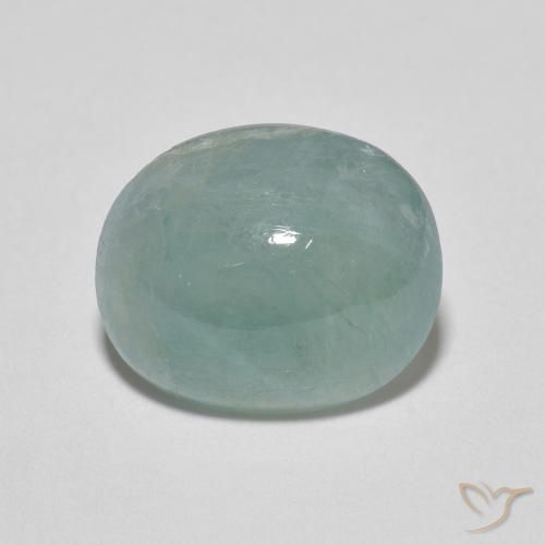 4.21ct Naturel Vert bleu Grandidierite, ovale, Translucide