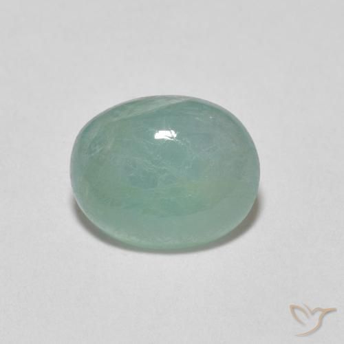 1.40ct Naturel Vert bleu Grandidiérite, ovale, Translucide