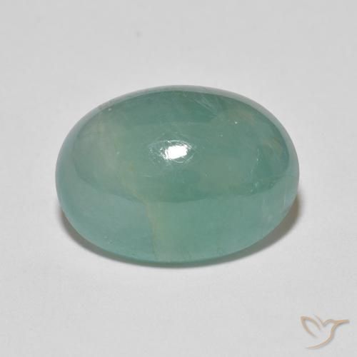 8.02ct Naturel Vert bleuâtre Grandidierite, ovale, Translucide