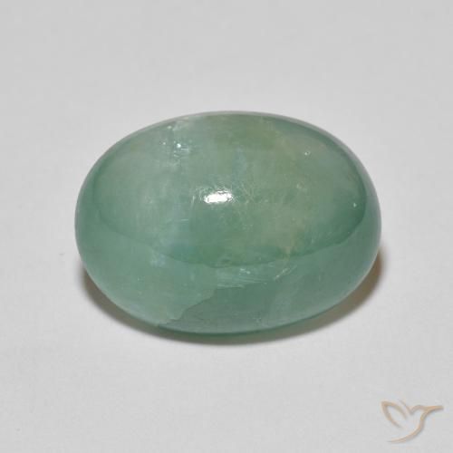 8.15ct Naturel Vert bleuâtre Grandidiérite, ovale, Translucide