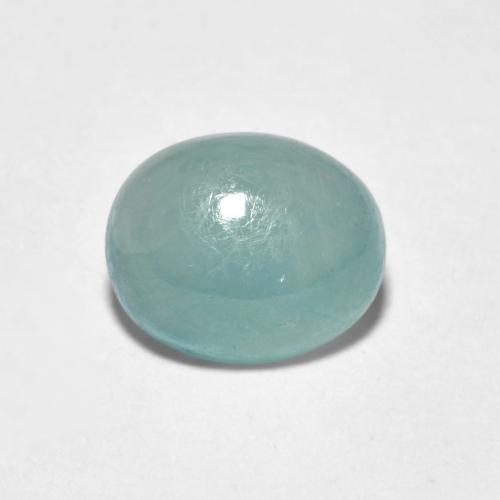 Grandidiérite Pale Sea Foam Green naturelle Coupe ovale, 1.96 ct, Translucide