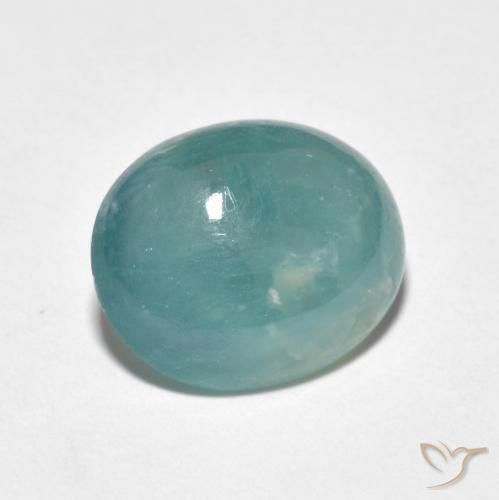 4.83ct Naturel Turquoise Grandidierite, ovale, Translucide
