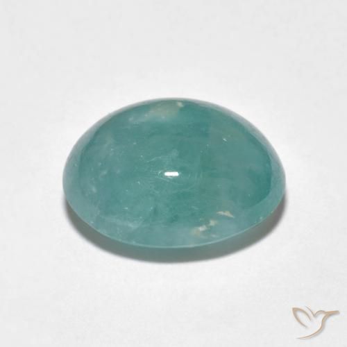 Grandidiérite Turquoise naturelle ovale, 4.83 ct, Translucide
