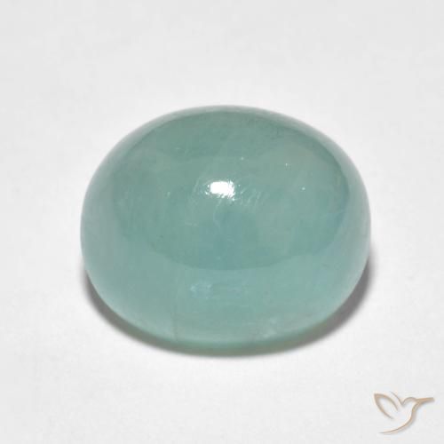 6.15ct Naturel Vert clair bleuâtre Grandidierite, ovale, Translucide