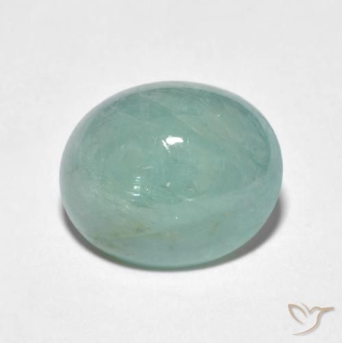 5.05ct Naturel Vert clair bleuâtre Grandidierite, ovale, Translucide