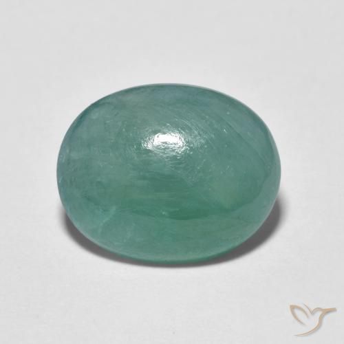 3.45ct Naturel Bleu verdâtre Grandidierite, ovale, Translucide