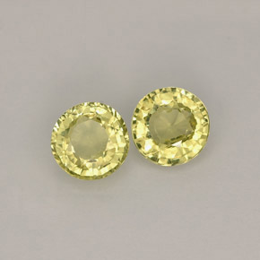 Achetez naturel ct jaune grenat grossulaire gems, coupe roude, en provenance kenya chez gemselect. en stock, livraison internationale!