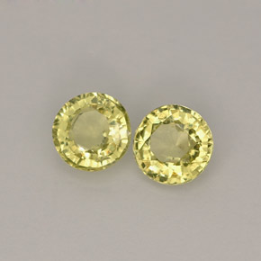 Achetez naturel ct jaune grenat grossulaire gems, coupe roude, en provenance kenya chez gemselect. en stock, livraison internationale!