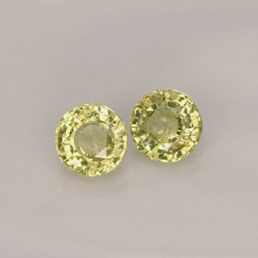 Achetez naturel ct vert grenat grossulaire gems, coupe roude, en provenance kenya chez gemselect. en stock, livraison internationale!