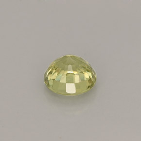 Grenat grossulaire jaune naturelle coupe roude, 0,50 ct, VS