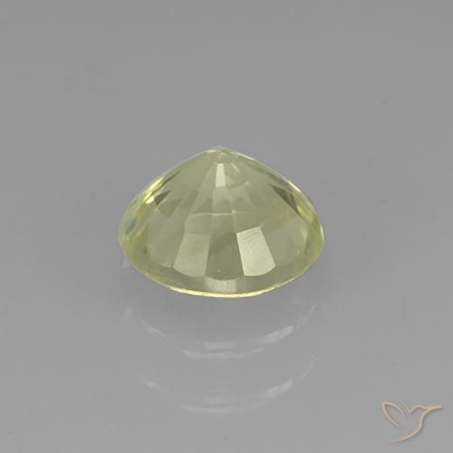 Grenat Grossularite Jaune citron naturelle Tour, 0.74 ct, VVS