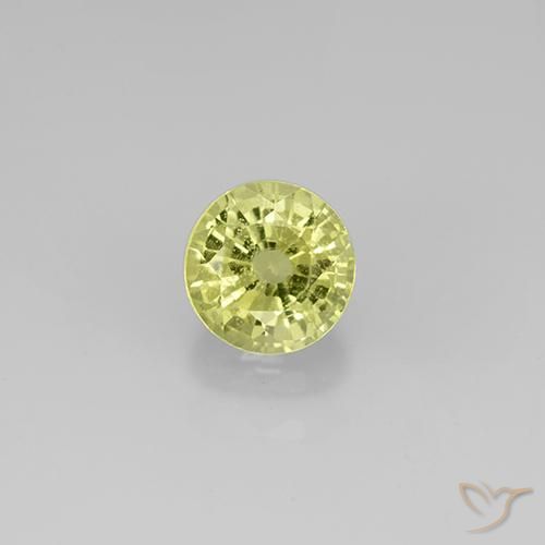 0.71ct Naturel Jaune moyen Grenat Grossularite, Tour, VS