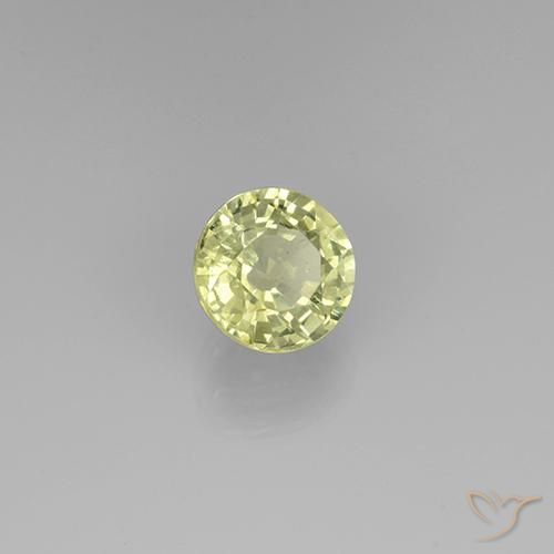 Grenat Grossularite Jaune clair naturelle Tour, 0.72 ct, VS