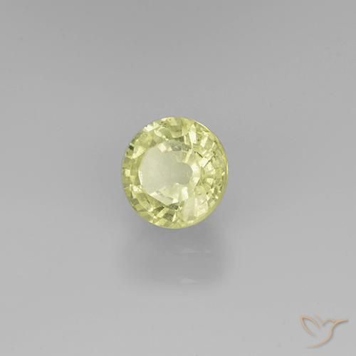 Grenat Grossularite Jaune clair naturelle Tour, 0.74 ct, VS