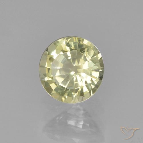 Grenat Grossularite Jaune clair naturelle Tour, 0.60 ct, VVS