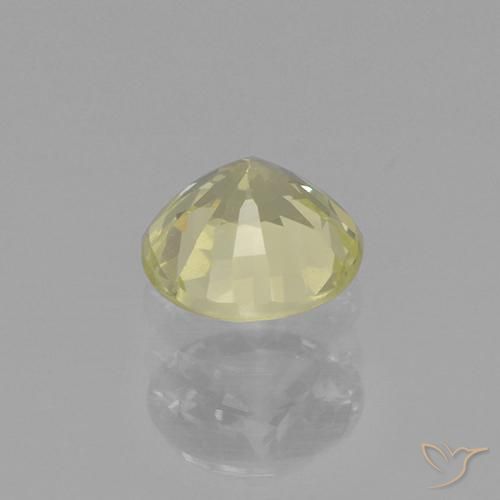 Grenat Grossularite Jaune clair naturelle Tour, 0.60 ct, VVS