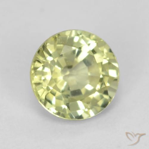 Grenat Grossularite Jaune clair naturelle Tour, 0.66 ct, VVS-VS