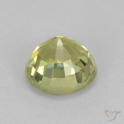 Grenat Grossularite Jaune moyen naturelle Tour, 0.69 ct, VVS-VS