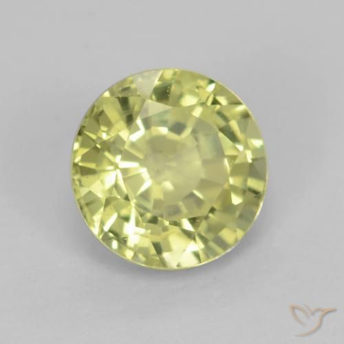 Grenat Grossularite Jaune moyen naturelle Tour, 0.65 ct, VVS-VS