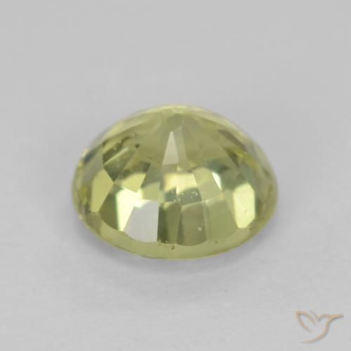 Grenat Grossularite Jaune moyen naturelle Tour, 0.65 ct, VVS-VS
