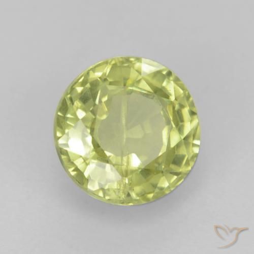 Grenat Grossularite Jaune moyen naturelle Tour, 0.70 ct, VS