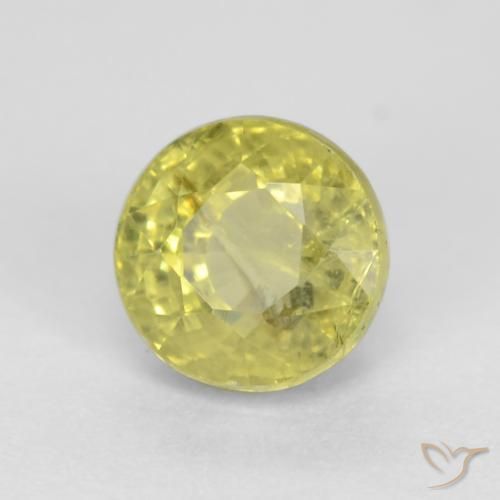 Grenat Grossularite Jaune moyen naturelle Tour, 0.70 ct, VS