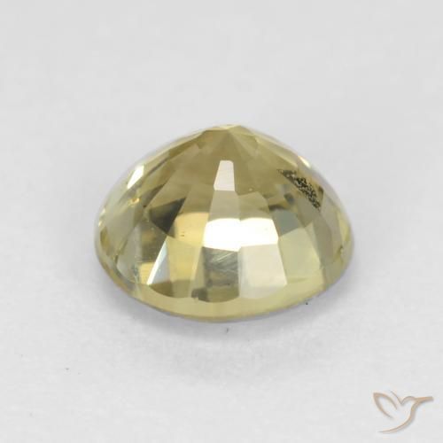Grenat Grossularite Jaune doré léger naturelle Tour, 0.65 ct, VS