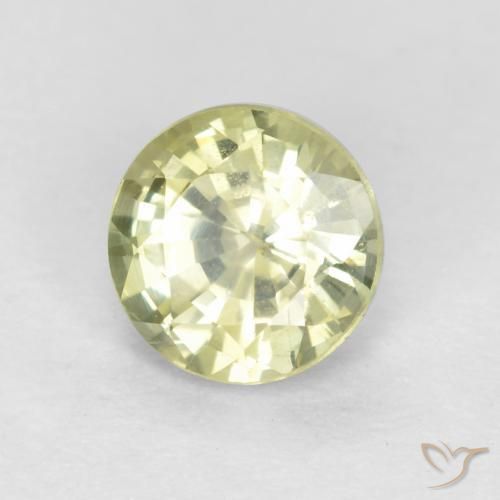 Grenat Grossularite Jaune clair naturelle Tour, 0.56 ct, VS
