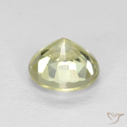 Grenat Grossularite Jaune clair naturelle Tour, 0.56 ct, VS