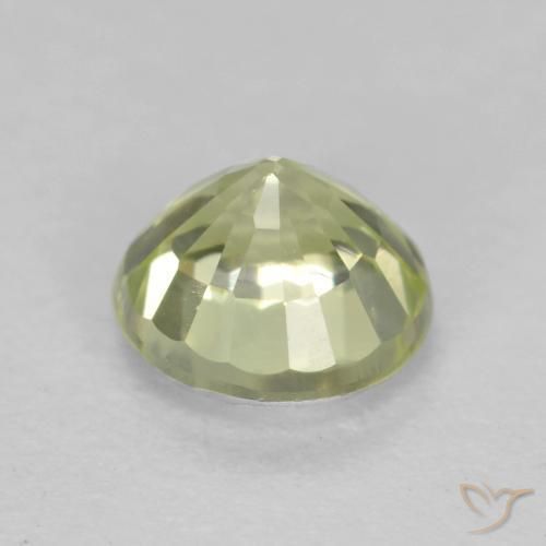 Grenat Grossularite Jaune clair naturelle Tour, 0.63 ct, VVS-VS